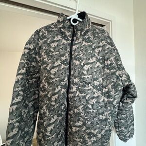 HOWL Snowboard REVERSIBLE jacket insulated XL camo/blk